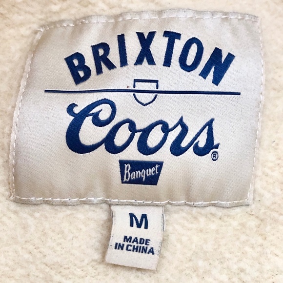 Brixton,‎ Coors, Roundup, Pullover, Hoodie, Womens, Size M, Good Condition - Picture 14 of 16